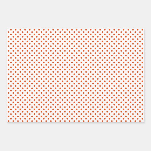 Helderheid van Oranje en witte strepen Chevron Pol Inpakpapier Vel (Voorkant)