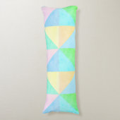 Helderheid van Pastels Lichaamskussen (Voorkant Verticaal)