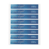 Helderheid Waterverf Adresetiketten (Vel)