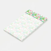 Helderheid Waterverf Cactus & Succulent Patroon Post-it® Notes (Schuin)