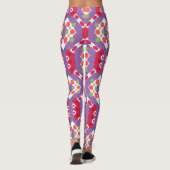 Helderkleurig Abstract Leggings (Achterkant)