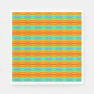 Helderkleurig, Abstract Servet