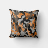 Helderkleurig camouflage kussen (Voorkant)