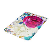 Helderkleurig flesvormend modern badmat (Gekanteld)