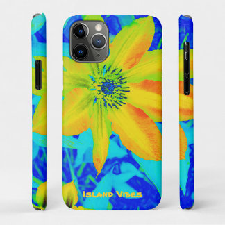Helderkleurig geel Oranje ventilator, speciaal aan iPhone 11 Pro Hoesje