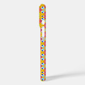 Helderkleurig Oranje gele lichtroze Case-Mate iPhone Case (Achterkant / Links)