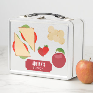 Helderkleurige Kinder gezonder Lunch Aangepaste na