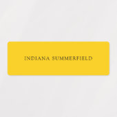 Helderkleurige Kinder schoolnaam waterdicht Labels (Design 1)