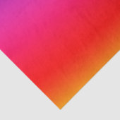 Helderkleurige neongradiënt tissuepapier (Detail)