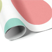 Helderkleurige poka Dots Cadeaupapier (Rol Hoek)
