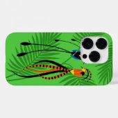 Helderkleurige vogels van het paradijs Case-Mate iPhone case (Achterkant (horizontaal))
