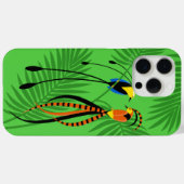 Helderkleurige vogels van het paradijs Case-Mate iPhone case (Achterkant (horizontaal))