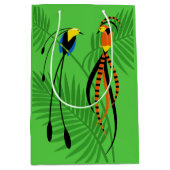 Helderkleurige vogels van het paradijs medium cadeauzakje (Voorkant)