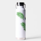 Helderkleurige vogels van het paradijs waterfles (Voorkant)