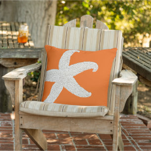 Helderlijk Oranje decoratief Sierkussen