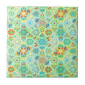 Heldermozaïekkeramische Tegel Tegeltje (Voorkant)