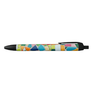 HeldermozaïekTegels Zwarte Inkt Pen