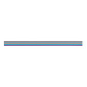 Helderneonregenboogstrips Grosgrain Lint (Voorkant)