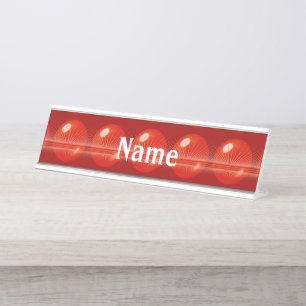 Helderpatroon Bureau Naambordje