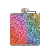 Helderregenboogliter Heupfles (Achterkant)