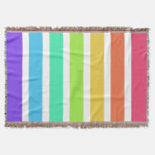 Helderregenboogstrepen Deken (Voorkant)