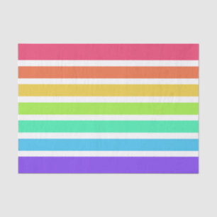 Helderregenboogstrepen Tissuepapier