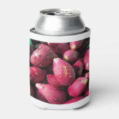 Helderrode stekelige perencactus fruit blikjeskoeler (Blikje Voorkant)