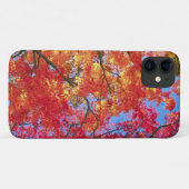 Helderrood, sinaasappel en geel Verlof van de herf Case-Mate iPhone Case (Achterkant (horizontaal))