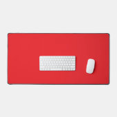 Helderrood Solid Color Desk Mat (Keyboard & Muis)