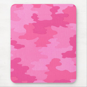 Helderroze Camouflage-Muismat Muismat