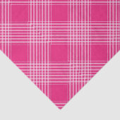 Helderroze patroon tissuepapier (Detail)