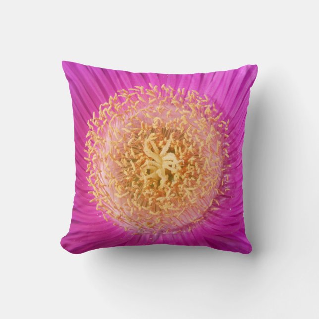 Helderroze ventilator middenpiloot kussen (Voorkant)