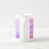 Helderroze Waterverf Mok (Achterkant)