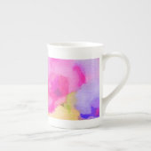 Helderroze Waterverf Mok (Rechts)