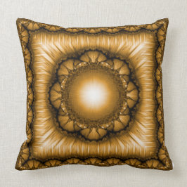 Helderstralende geometrische versiering kussen