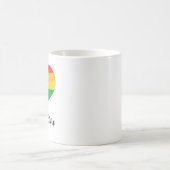 Heldertoekomstige Mok voor LGBTQ Pride Coffee (Center)