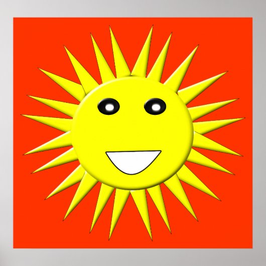 Helderzonnig Poster (Voorkant)