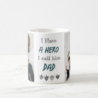 Heldhaftige Papa | Op maat gemaakte Vaderdag Koffi Koffiemok