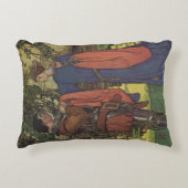 Heldhaftige Prins Ridder Schitterende Wapenrusting Accent Kussen (Voorkant)