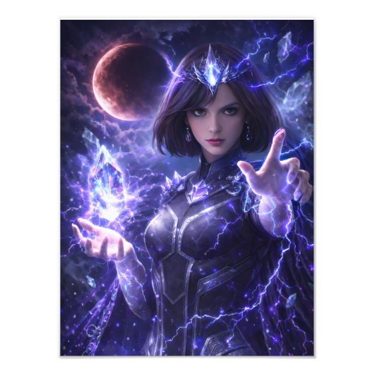 Heldin der Sterne – Cosmic Magic Poster (Devant)