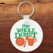 Hele Donut Sleutelhanger (Voorkant)