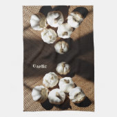 Hele handschoenen Witte knoflook Theedoek (Verticaal)