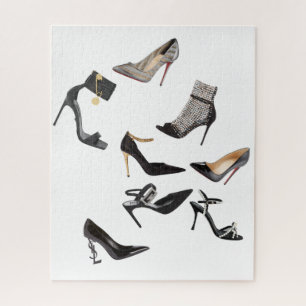 Hele Hiel Shoes Collage Stiletto Jigzaag Puzzle Legpuzzel