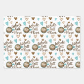 Hele Latt Met Love Inpakpapier Vellen (Voorkant)