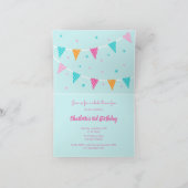 Hele Llama Fun Cake 3e verjaardag Aqua (Binnen)