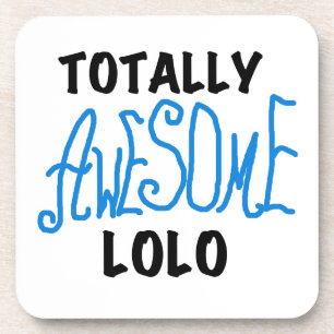 Helemaal Geweldige Lolo Blue Cadeaus Bier Onderzetter