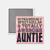Helemaal Geweldige tante Magneet (Voorkant / Achterkant)