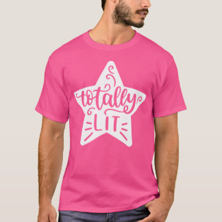 Helemaal verlichte sterrenstelsel Ruimte Universum T-shirt