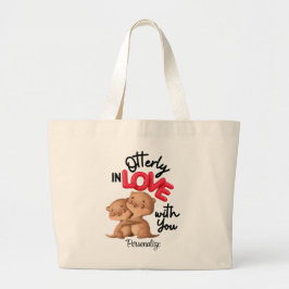 Helemaal verliefd op jou! - SCHATTIGEE VALENTIJNSD Grote Tote Bag