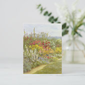 Helen Allingham A Kruidachtige Grens Briefkaart (Staand voorkant)